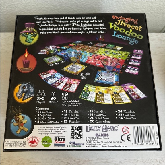 Swinging Jivecat Voodoo Lounge board game - Picture 2 of 3